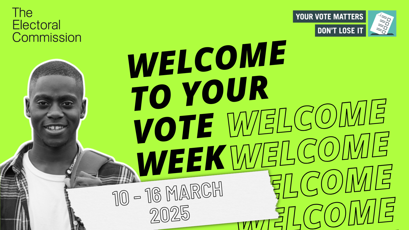 Welcome to your vote week 2025