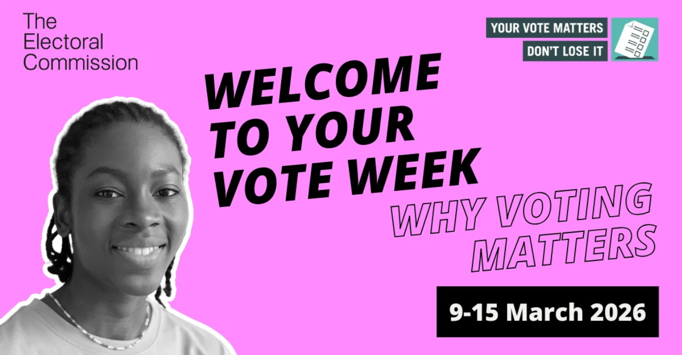 Your Vote Week 2026 - 9 - 15 March