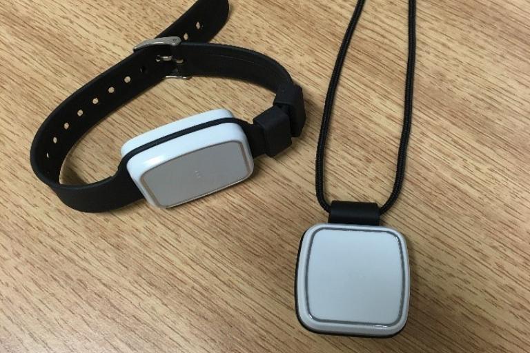 Wrist or neck worn fall sensor