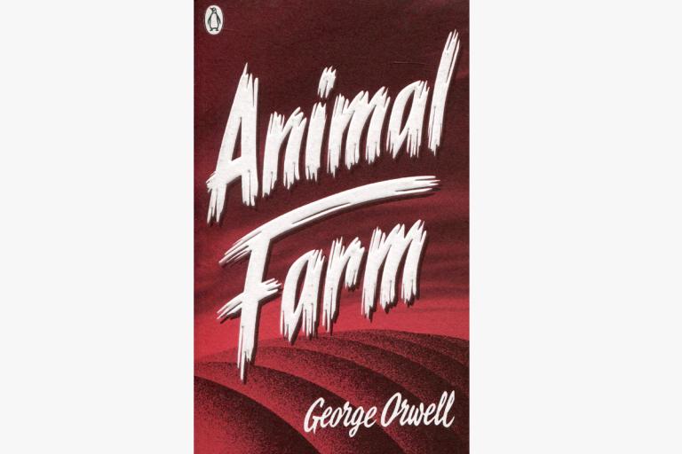 Book cover of 'Animal Farm' by George Orwell