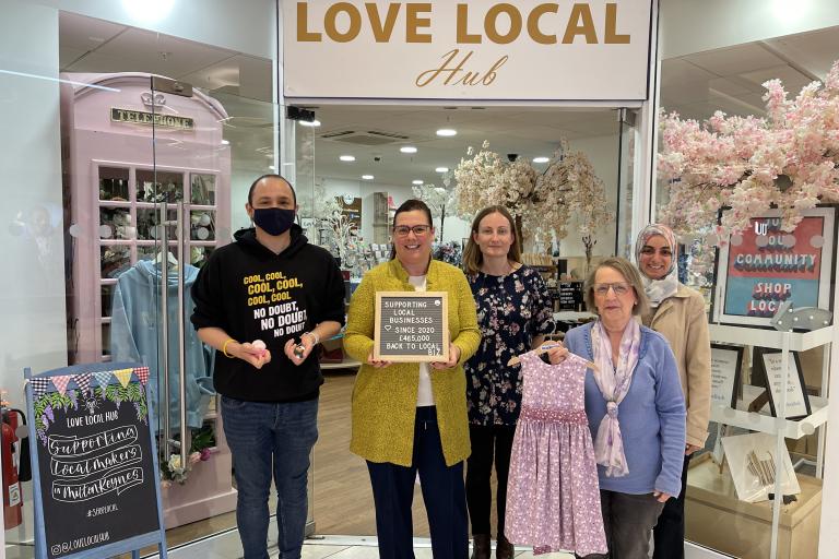 Love Local Hub shop owners