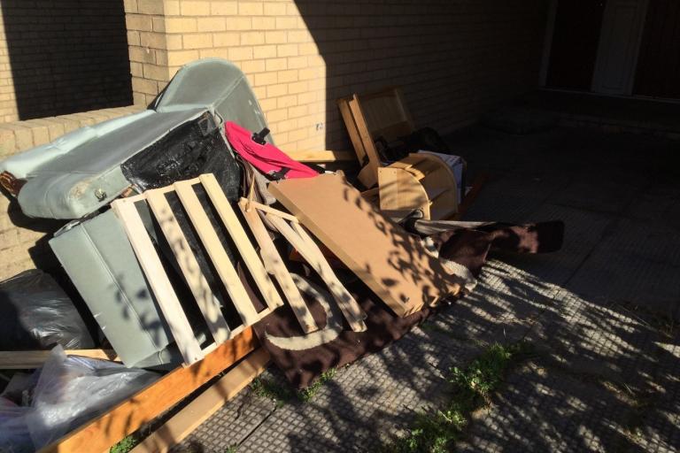 Fly tipping in Conniburrow