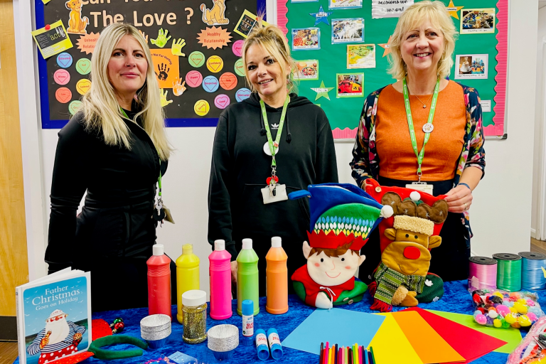 Cllr Zoe Nolan visiting Moorlands Family Centre