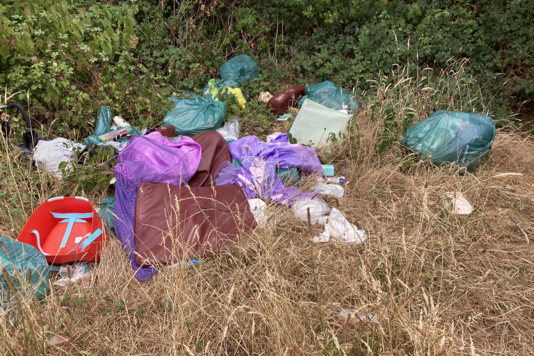 Fly tipping in Leadenhall