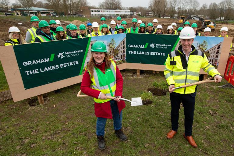 Work starts on major regeneration programme in Bletchley