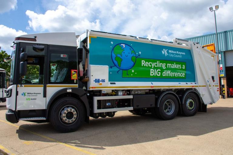 MKCC waste vehicle