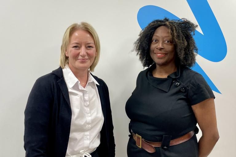 photo of Co-Chairs Victoria Collins (DASS) and Andra Roach