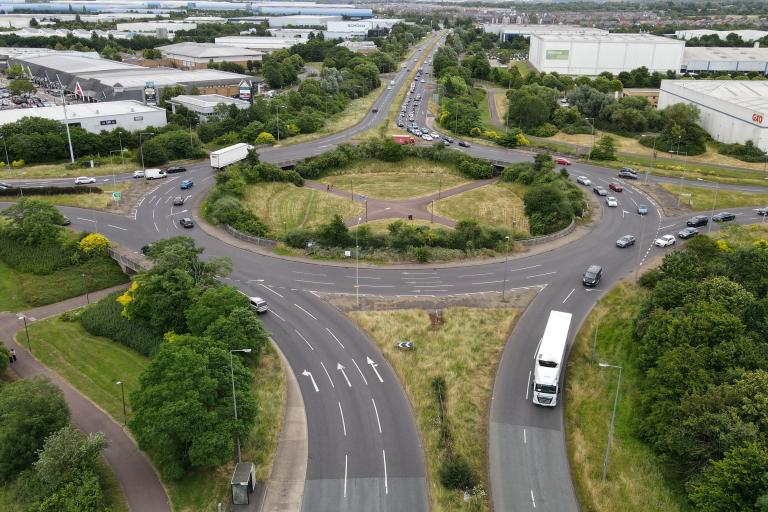 Brinklow Roundabout on A421