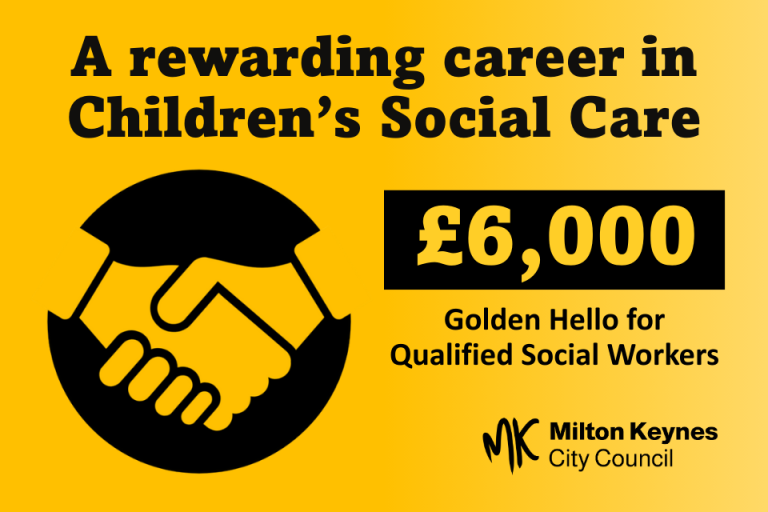 A bold graphic showing the Golden Hello incentive scheme