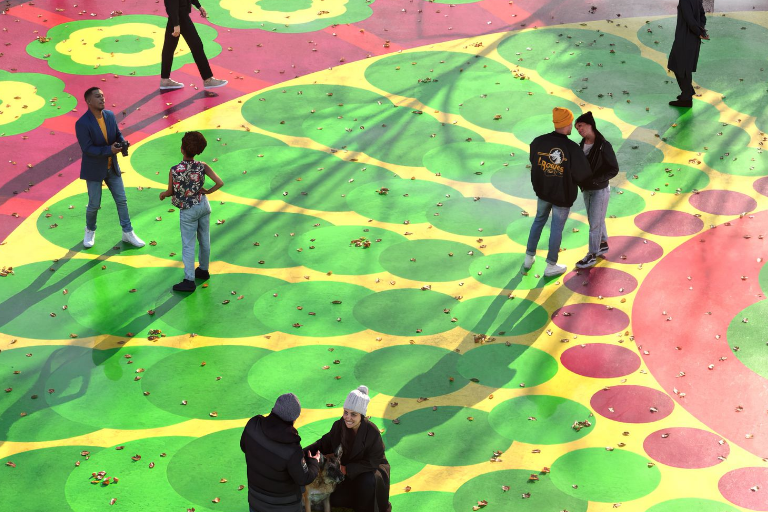 Multi-disciplinary artist Yinka Ilori MBE invites Milton Keynes to ‘Walk With Your Dreams’