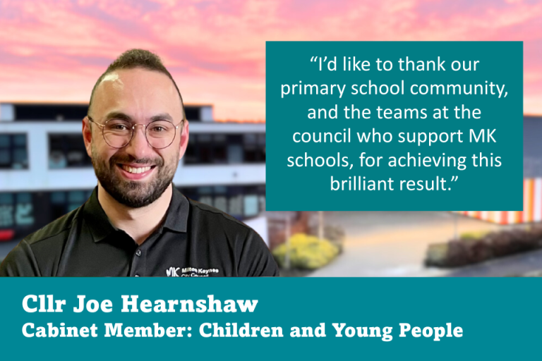 Cllr Joe Hearnshaw, Cabinet Member for children and young people