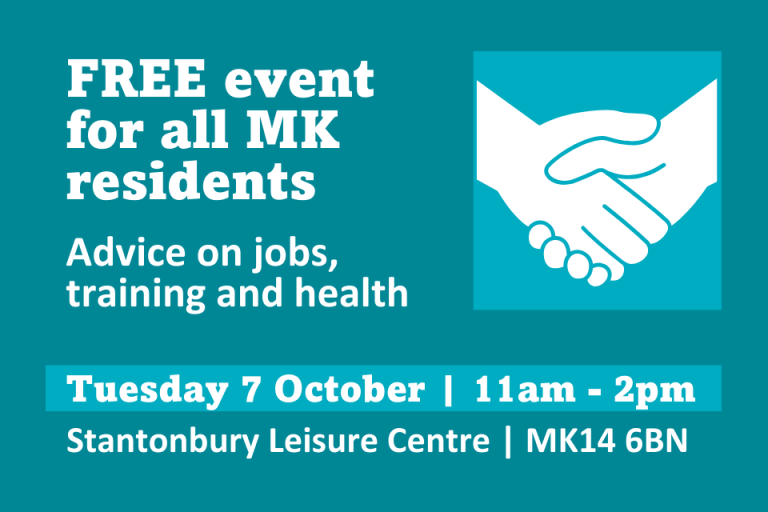 A free event for MK residents - 7 October