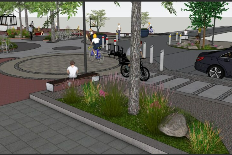 A design of the new Queensway layout