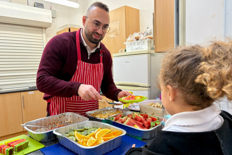 Cllr Joe Hearnshaw at Hummingbird Family Centre