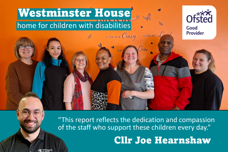 The team at Westminster House in Bletchley