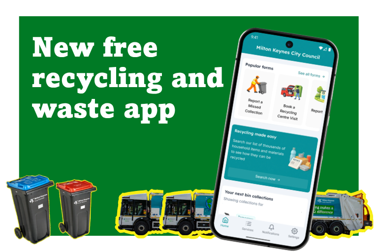 Waste and recycling app image
