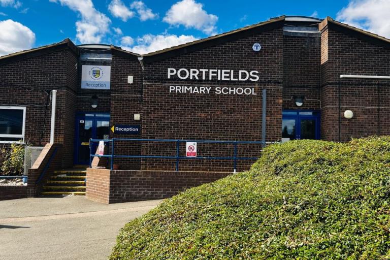 Portfields Primary School in Milton Keynes