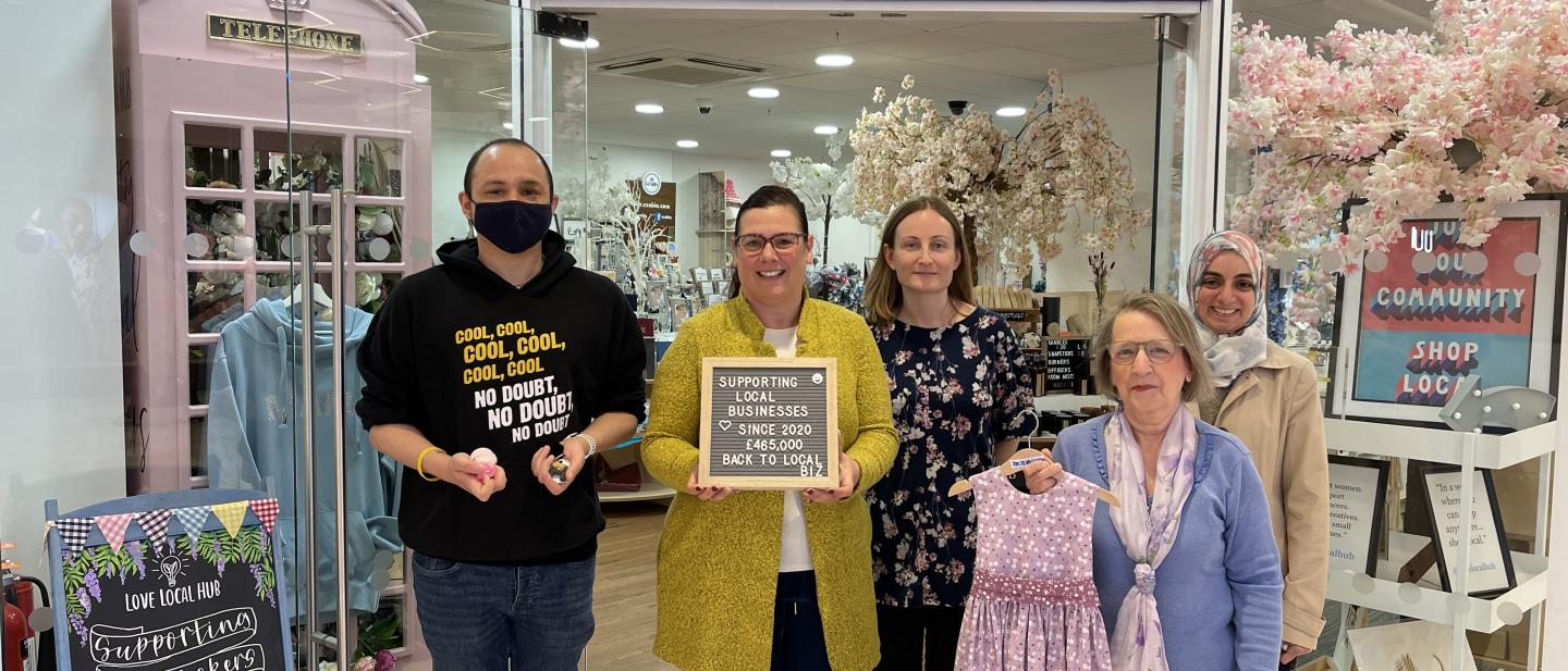 Love Local Hub shop owners