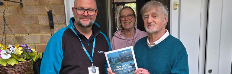 MKCC Housing - Image with customer from the Big Conversation 2026